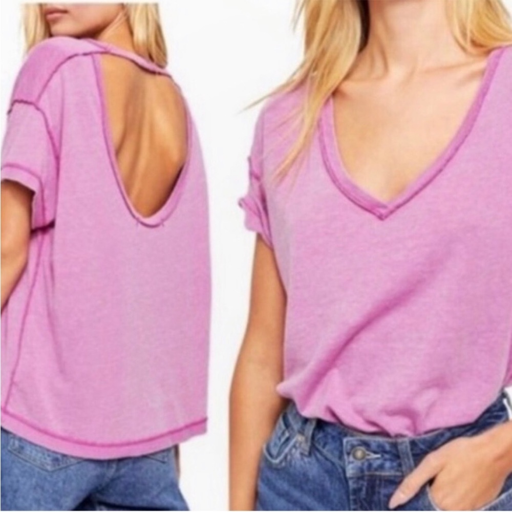 Free People Women’s All Mine Tee Pink